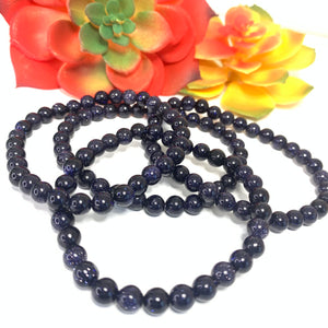 Blue Goldstone Bracelet